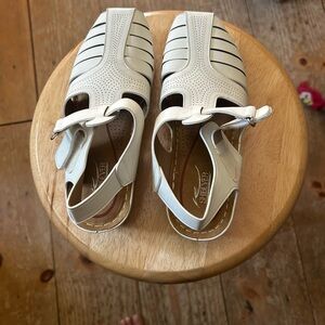Stylish White Sandal Wedges for Women